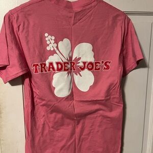 Trader Joe's Pink Short Sleeve Tee